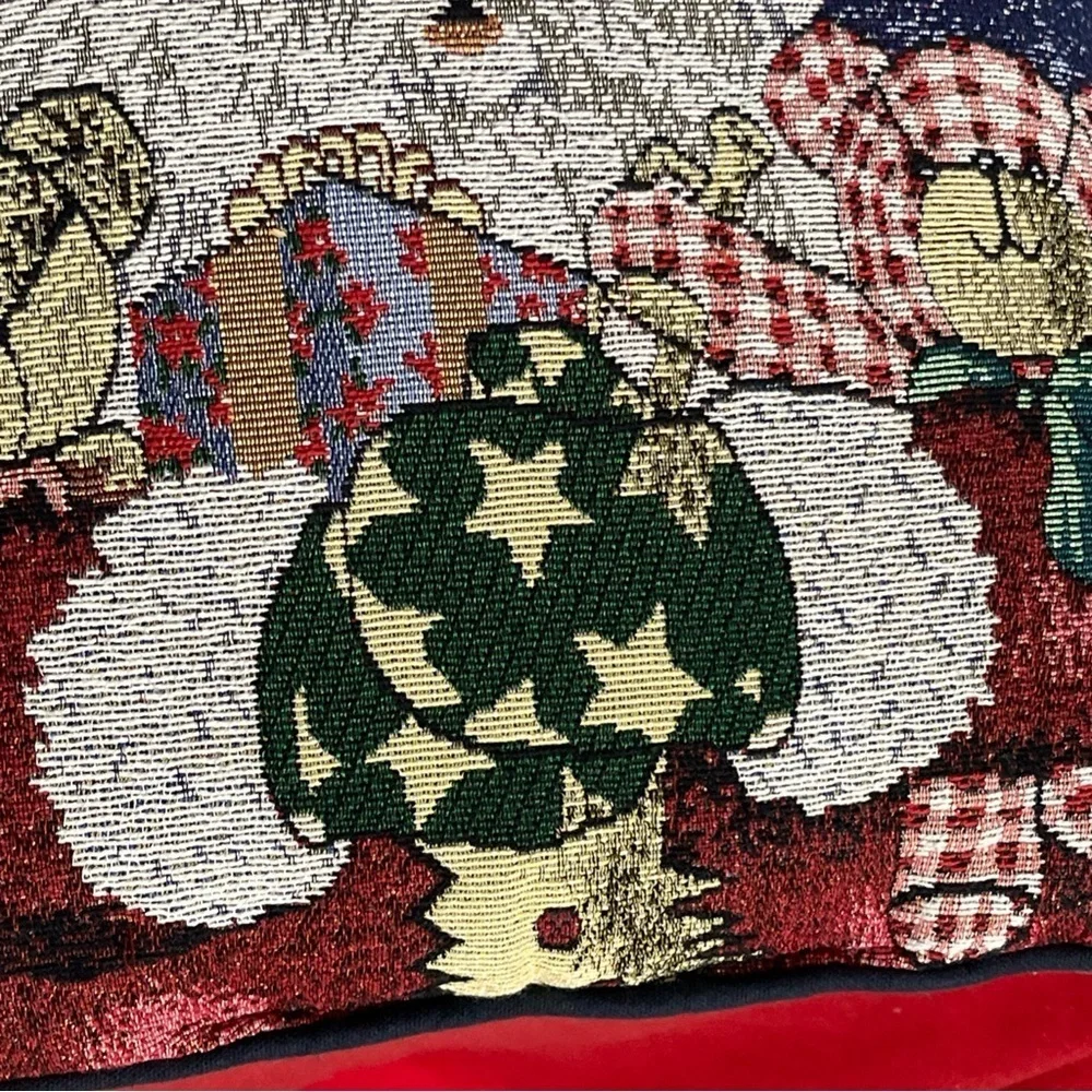 Santa Claus Holiday Throw Pillow